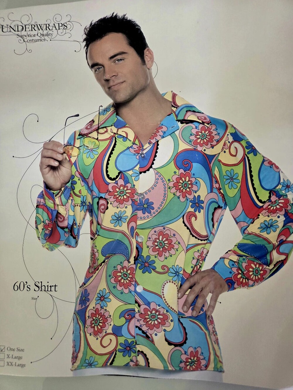 60's Groovy Cosplay Shirt One Size